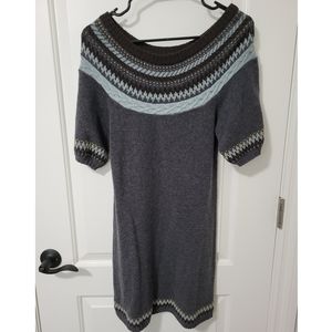 BCBGMAXAZRIA Off The Shoulder Sweater Dress